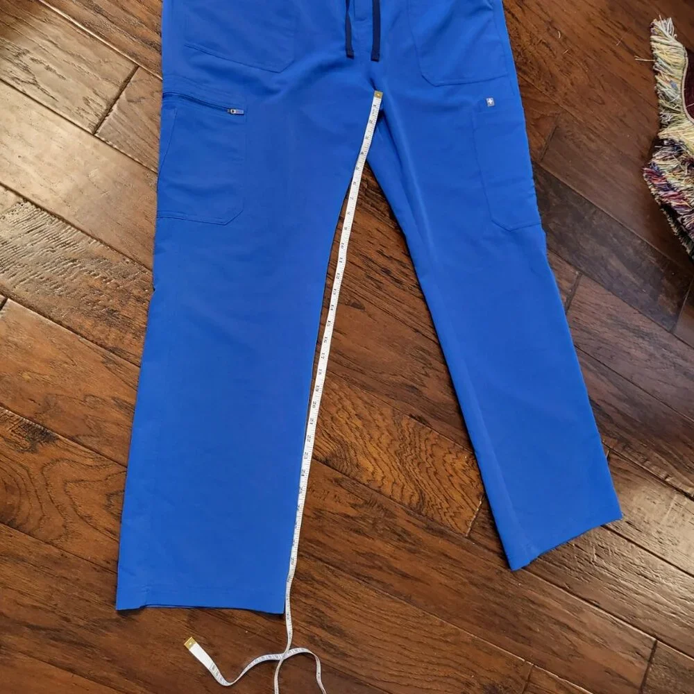 Figs Scrub Pants Blue Technical Collection TM3001 Mens XXL Pockets